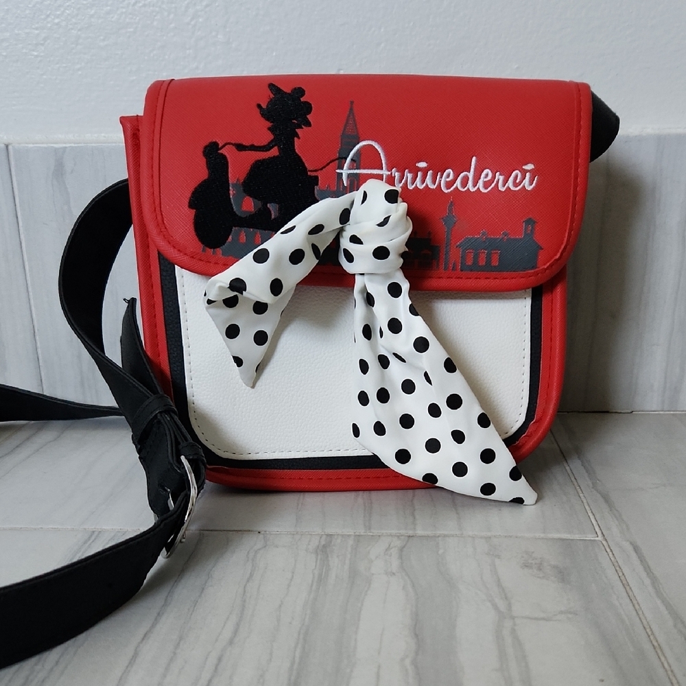 RARE Disney Arrivederci Minnie Crossbody